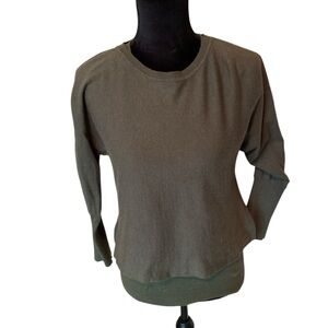 Cabi Green Sleeve Sweater Set